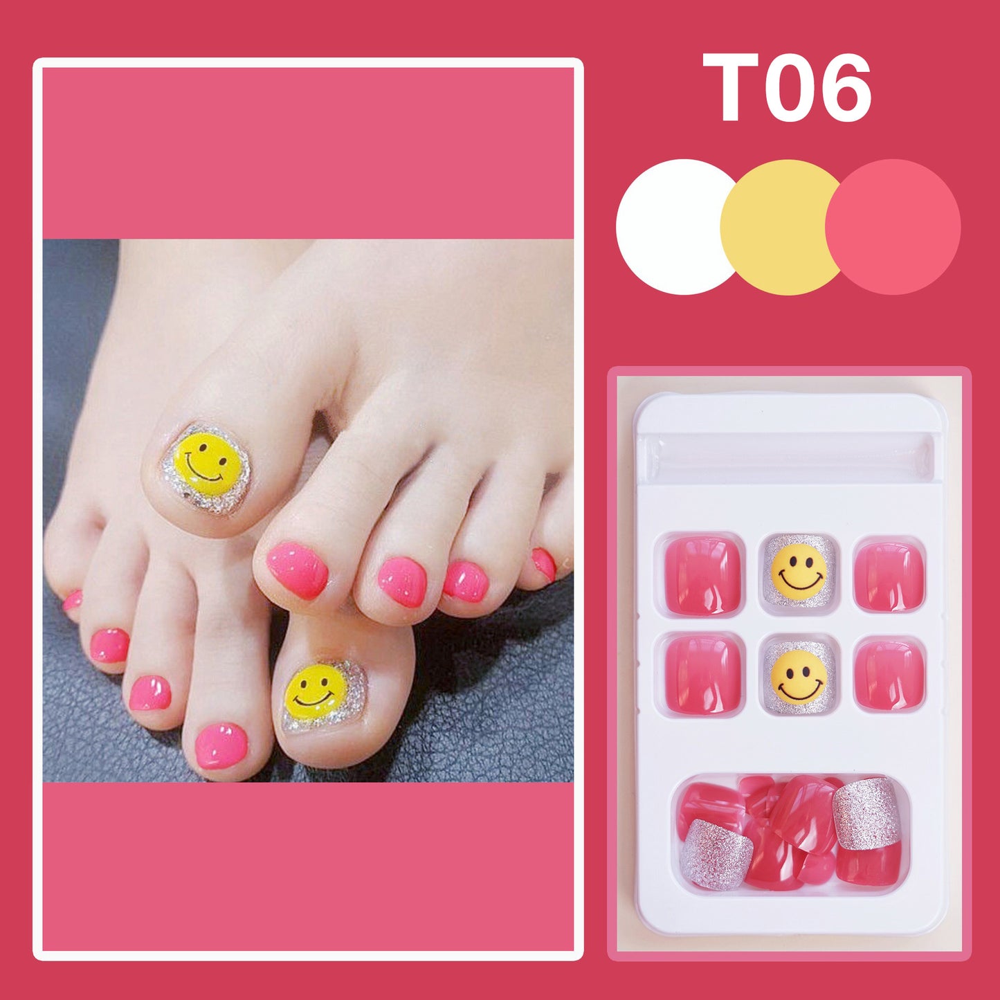 Press-On Nails For Toes
